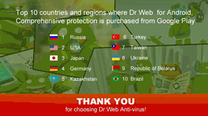Dr.Web v.9 Anti-virus Light