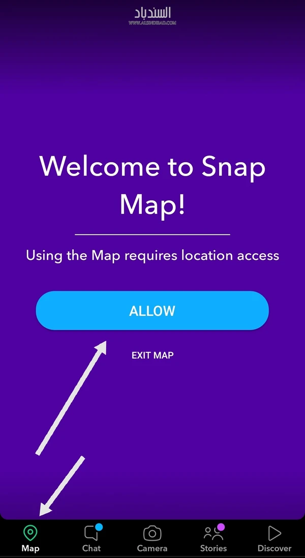 Snapchat : Map