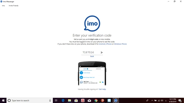 Imo Messenger for Windows