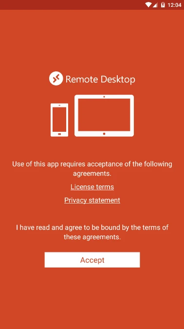 برنامج Remote Desktop for Mobiles