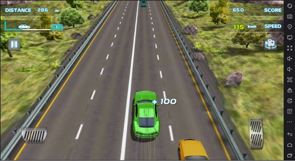 صور من اللعبة Turbo Driving Racing