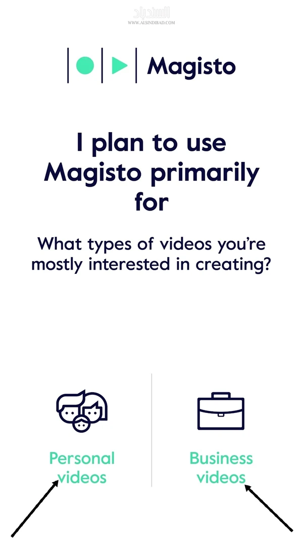 نوع الفيديو :Magisto