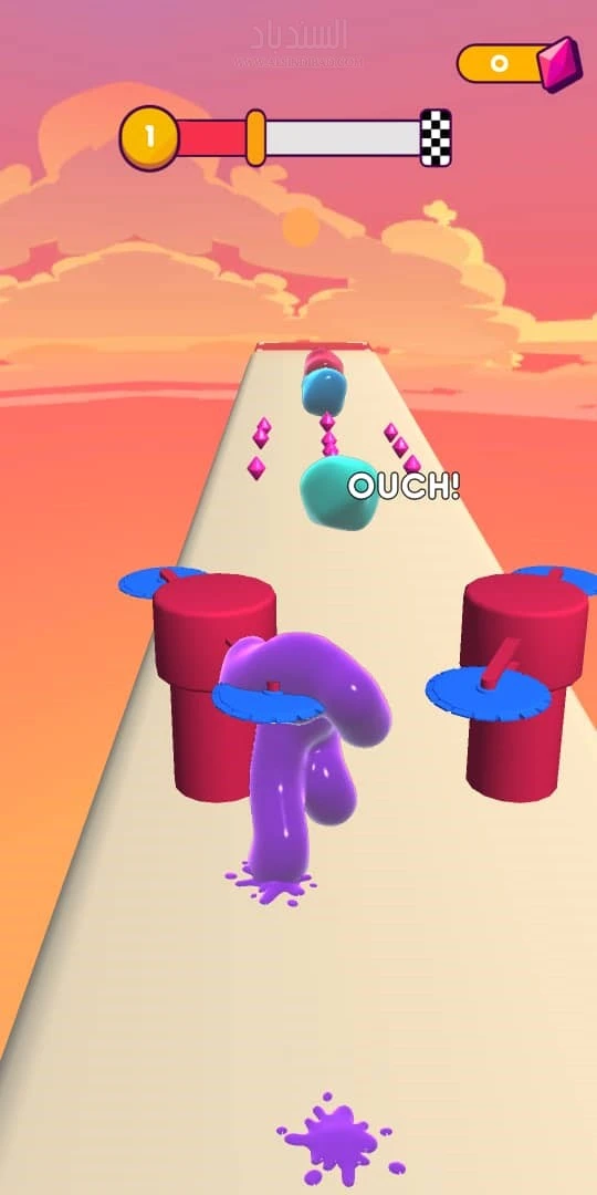 صور من اللعبة: Blob Runner 3D