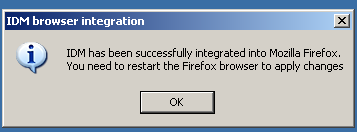 Internet Download Manager Firefox Integration