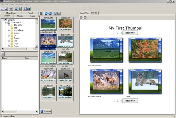 screenshot 2 Thumb Buddy