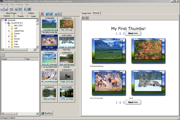 screenshot 2 Thumb Buddy