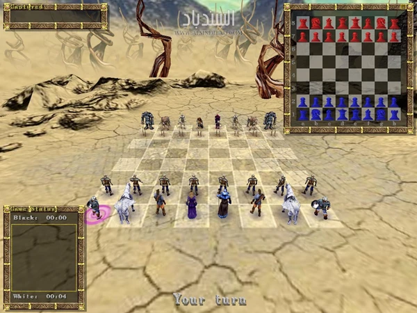 الواجهة :War Chess