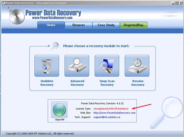 برنامج Power Data Recovery