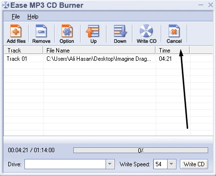 Ease MP3 CD Burner