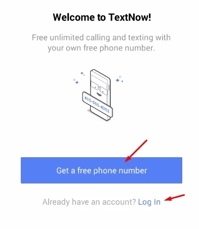 كيفية استخدام TextNow