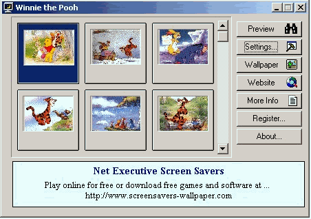 Winnie The Pooh Screensaver