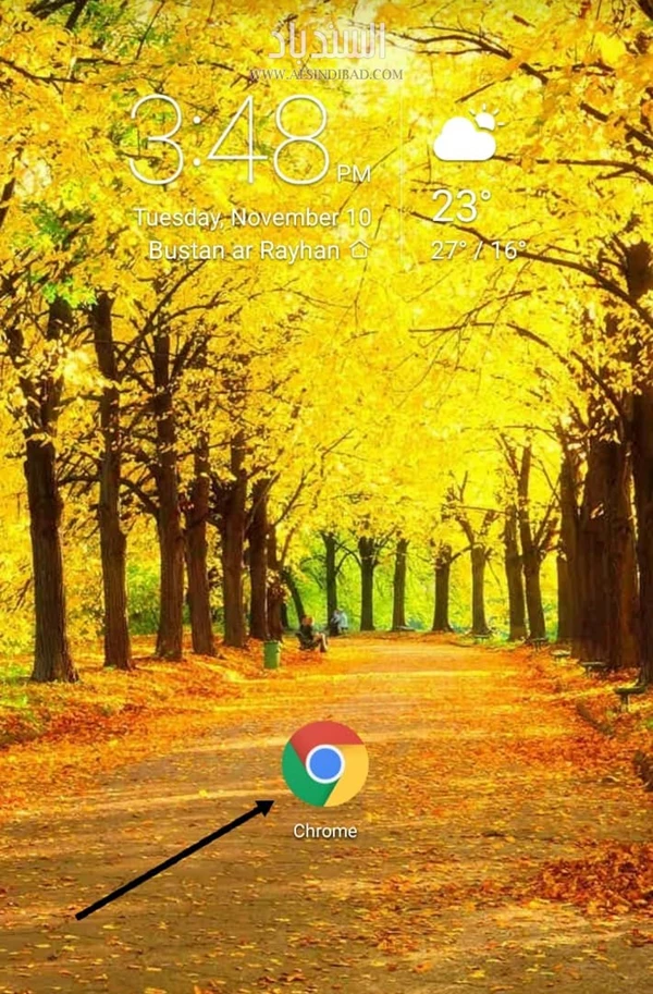 تشغيل المتصفح