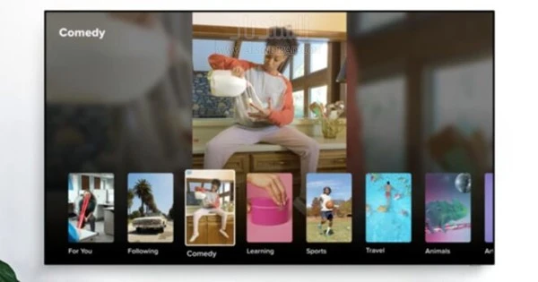 TikTok على منصة Fire TV