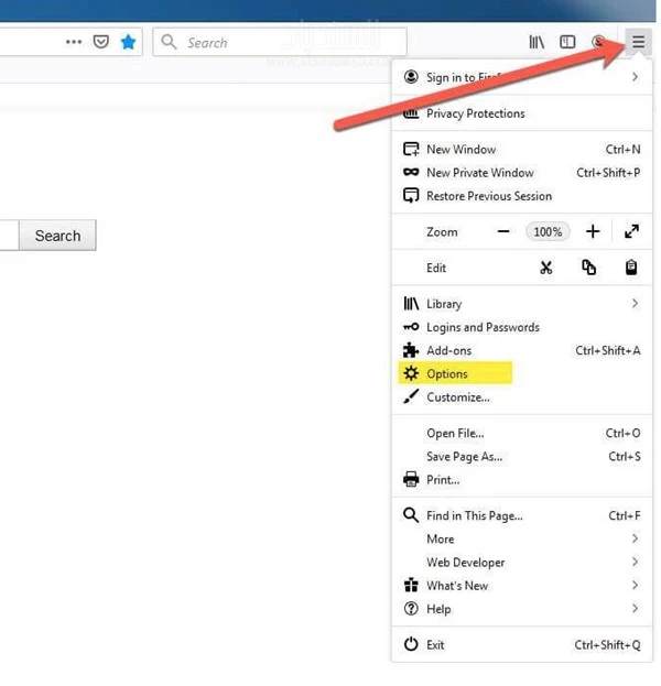 خطوات مسح ذاكرة التخزين المؤقتة من المتصفحات
