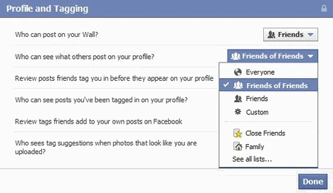 screenshot 4 5 اعدادات للخصوصية في فيسبوك يجب أن تعرفها