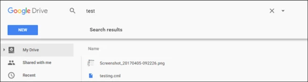 screenshot 8 كيفية البحث ضمن Google Drive مباشرة من شريط العنوان في متصفح كروم