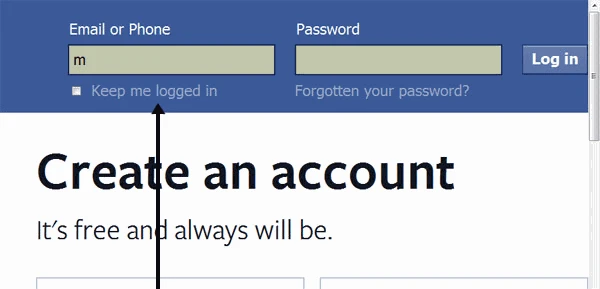 screenshot 11 نصائح لحماية حساب الفيسبوك من المتطفلين