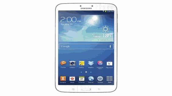 غالكسي تاب S2 8.0 يحصل على تحديث نوغا !!