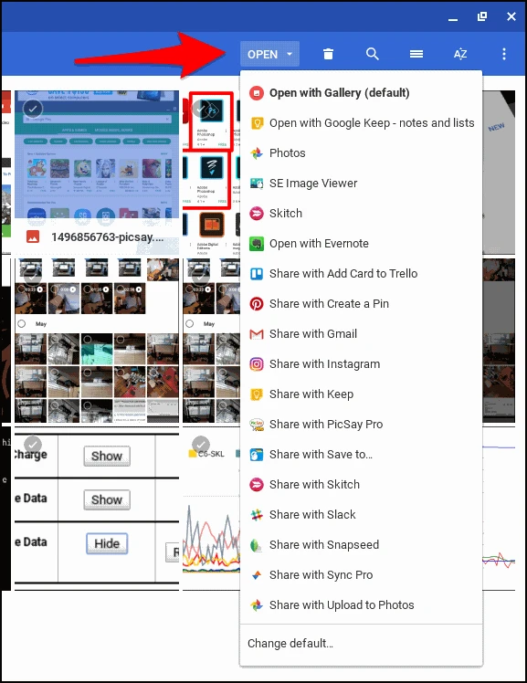 screenshot 4 كيفية تغيير التطبيقات الافتراضية عن نظام كروم