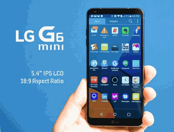 قد يتم إصدار جهاز LG G6 Mini بإسم LG Q6
