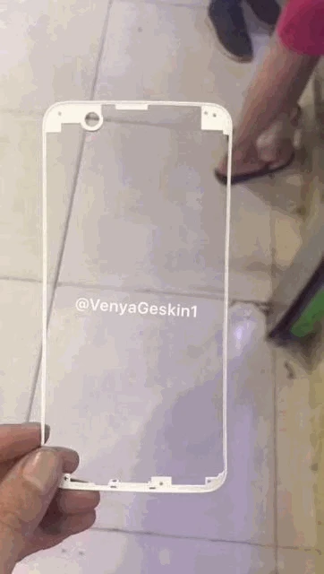 تسريبات لإطار شاشة ايفون 8 يؤكد عدم وجود زر القائمة الرئيسي