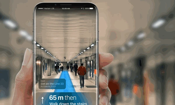 ايفون 8 قد يحتوي على مستعر 3D من أجل تطبيقات الواقع المعزز