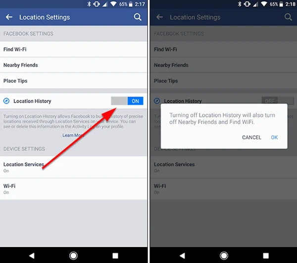 screenshot 8 كيفية العثور على شبكة WI-FI عامة بإستخدام تطبيق الفيسبوك على هاتفك
