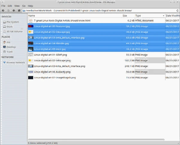 screenshot 2 كيفية حساب عدد الملفات ضمن دليل على انظمة لينوكس