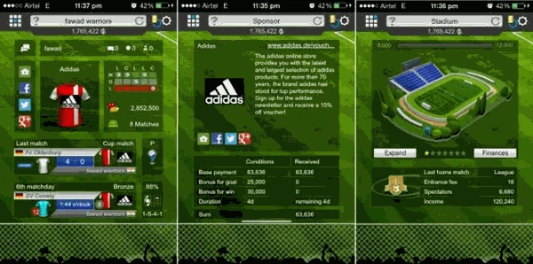 screenshot 3 أفضل 4 ألعاب تدريب كرة قدم للاندرويد
