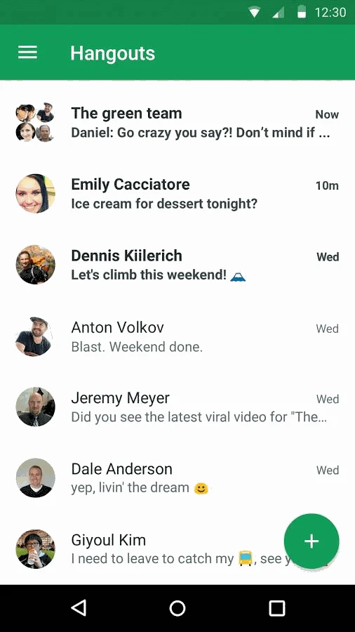 screenshot 7 أفضل 10 تطبيقات دردشة للأندرويد