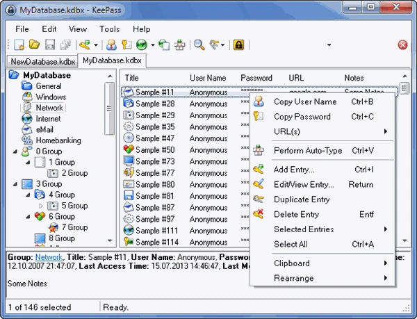 screenshot 2 أفضل 5 برامج ادارة كلمات السر على لويندوز