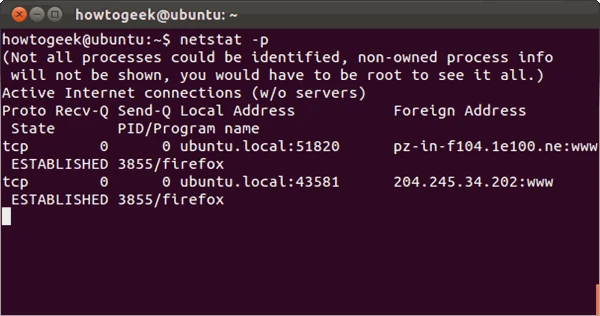screenshot 12 العمل مع الشبكات من خلال ال Terminal في نظام لينوكس :11 تعليمة يجب ان تعرفها