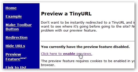screenshot 1 كيف يمكنك معرفة الوجهة النهائية للروابط القصيرة