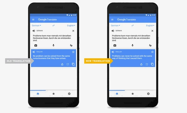 غوغل توسع المهمة لتجعل الترجمة المؤتمتة اقل فشلاً