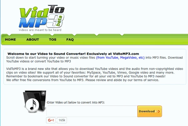 screenshot 2 أفضل 10 طرق لتحويل فيديوهات اليوتيوب الى MP3