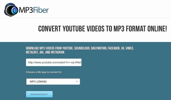 screenshot 6 أفضل 10 طرق لتحويل فيديوهات اليوتيوب الى MP3