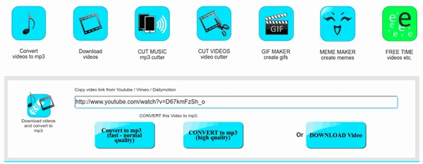 screenshot 9 أفضل 10 طرق لتحويل فيديوهات اليوتيوب الى MP3