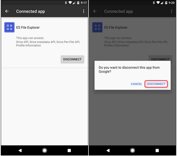 screenshot 4 ﻿كيفية ادارة التطبيقات والأجهزة التي تم تسجيل الدخول فيها بواسطة حسابك على غوغل