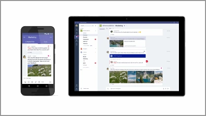 مايكروسوفت تطلق خدمة إدارة فرق العمل Microsoft Teams