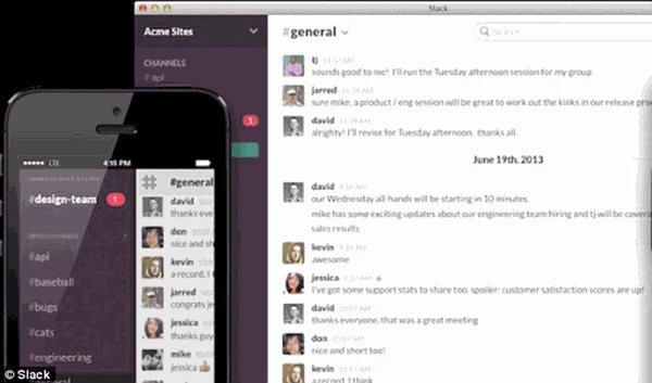 مايكروسوفت تقوم بتصميم تطبيق منافس لتطبيق Slack