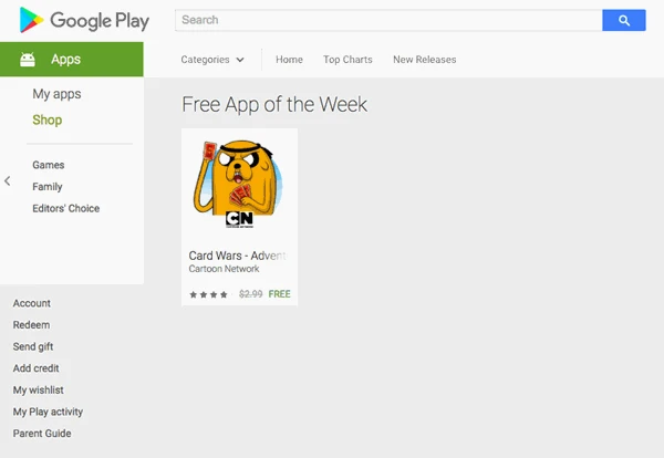 متجر غوغل بلاي الآن يقدم تطبيق مجاني كل أسبوع