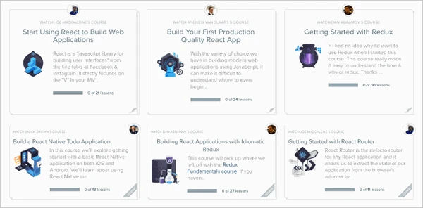 screenshot 4 أفضل 7 دروس مجانية على الإنترنت لتعلم React و إنشاء تطبيقات الويب