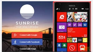 مايكروسفت تستحوذ على Sunrise  أحد أشهر تطبيقات التقويم