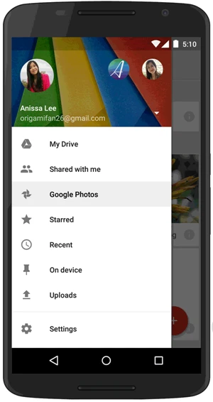 جوجل تطلق ميزة التخزين التلقائي من Google Plus في Google Drive صورة 