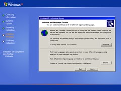 windows xp setup simulator screenshot 3
