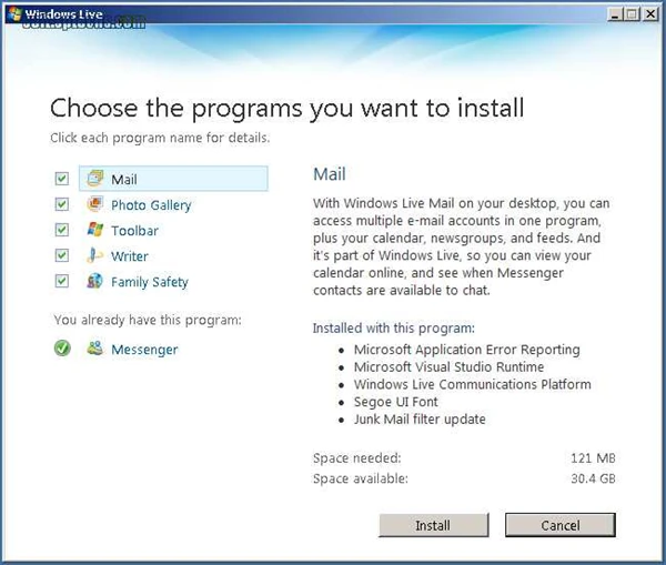 Windows Live Messenger 2012