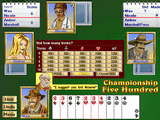 Championship Five Hundred Pro Card Game for Window