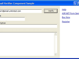 Live Email Validation Component
