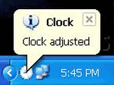 Atomic Clock Time Synchronizer