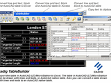 AutoCAD to Excel - TableBuilder